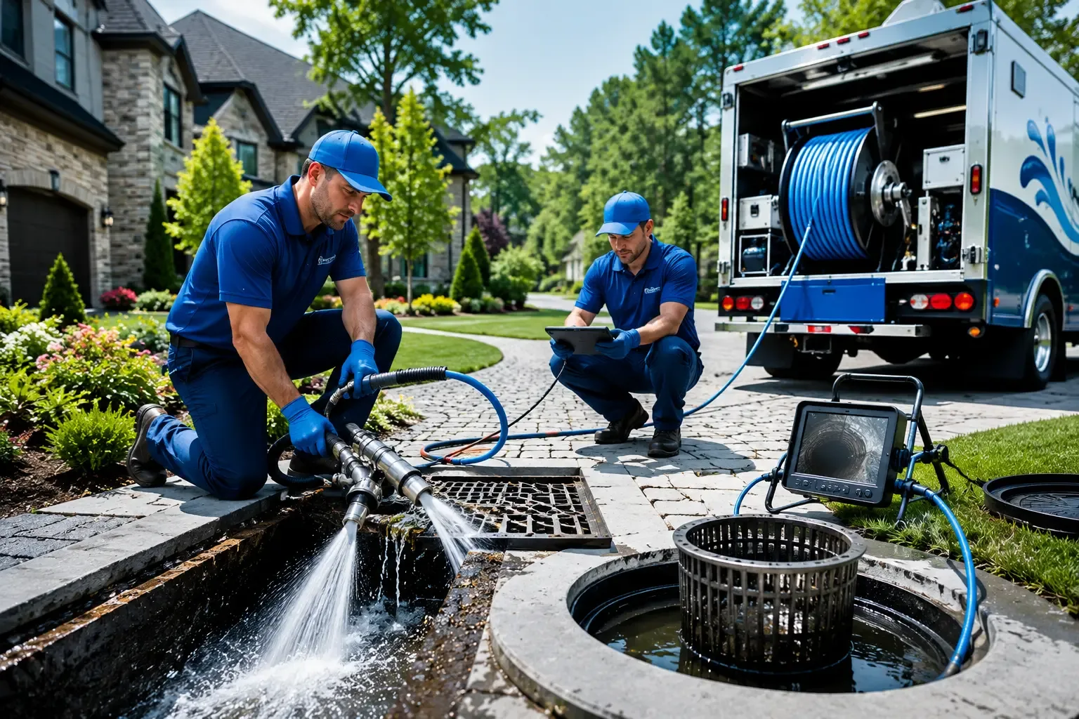 Local outdoor drain cleaning professionals in Potwin, KS